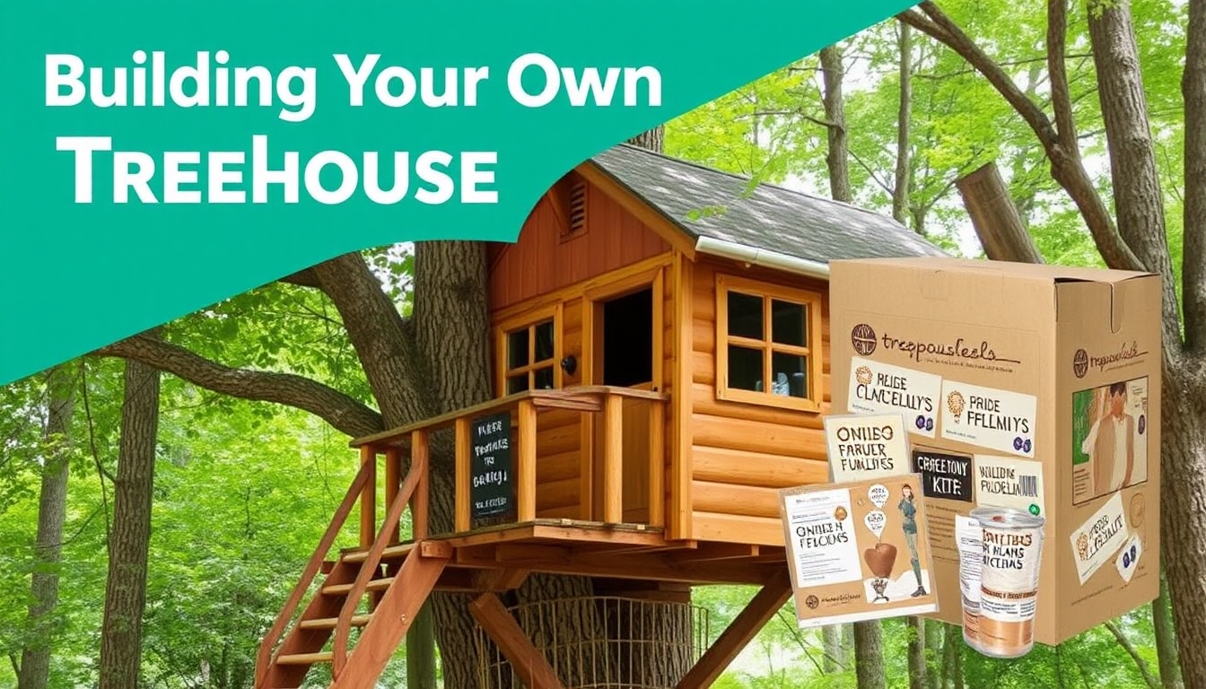 Building Your Own Treehouse Discover the Easy and Fun DIY Treehouse Kits