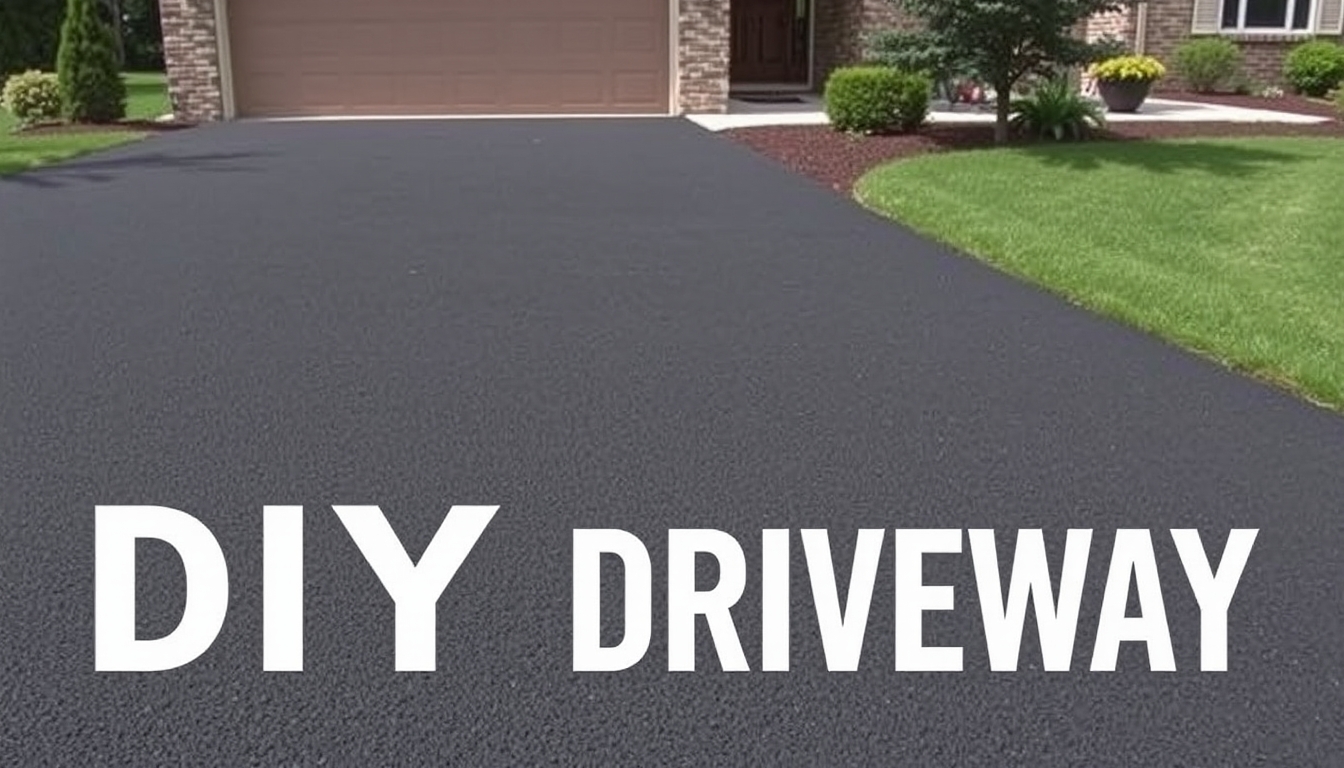 DIY Asphalt Driveway Step-by-Step Guide for a Smooth and Durable Finish