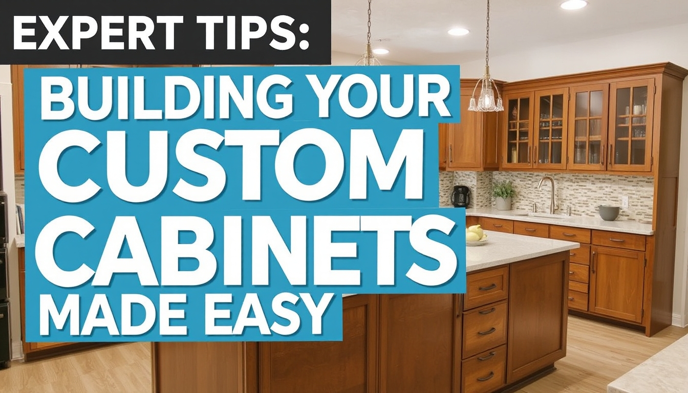 Expert Tips Building Your Own Custom Cabinets Made Easy