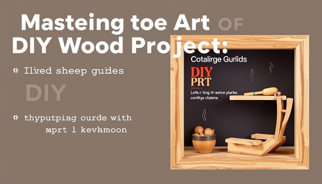 Mastering the Art of DIY Wood Projects Unleash Your Creativity with Step-by-Step Guides