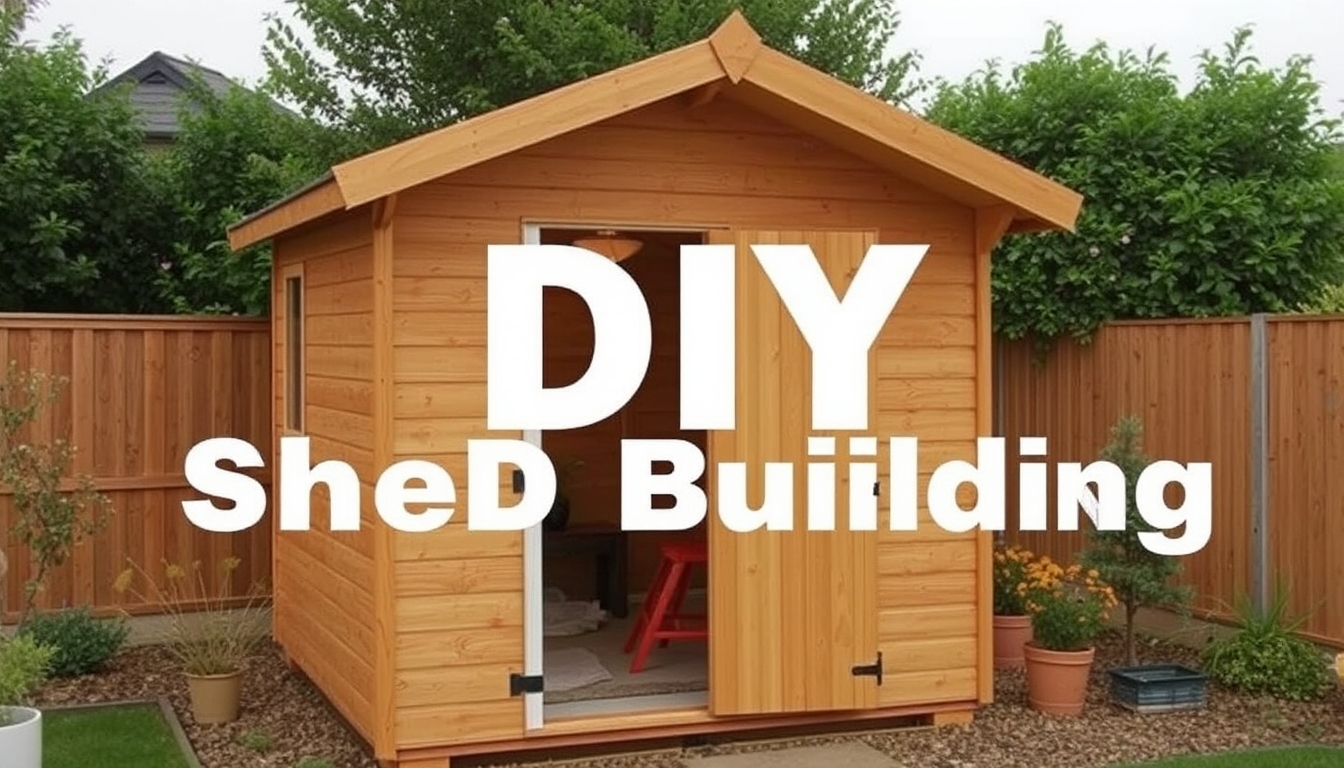 The Cost of DIY Shed Building A Comprehensive Guide