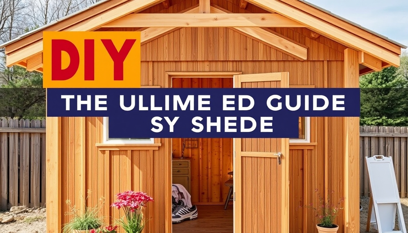 The Ultimate Guide to DIY Shed Kits Everything You Need to Know for a Successful Outdoor Project